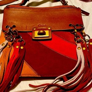 Chloe suede crossbody !